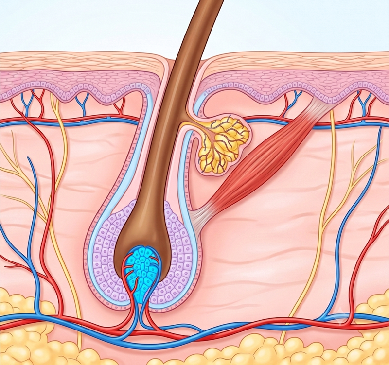 dermal papilla cells hair growth