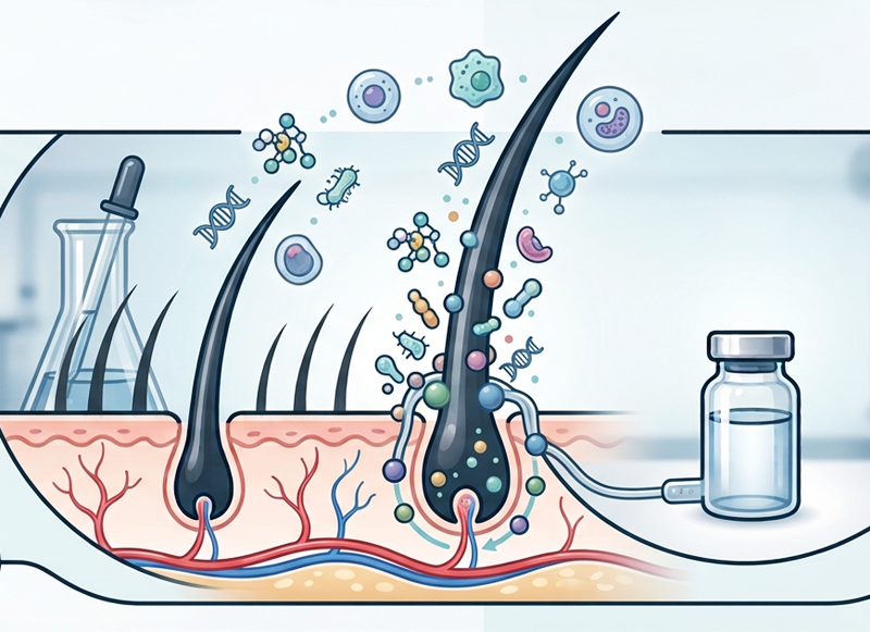 recombinant proteins for hair loss